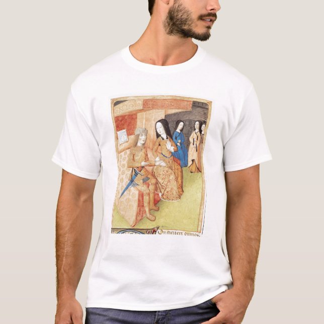 Aeneas und Dido, von den Arbeiten von Virgil T-Shirt (Vorderseite)