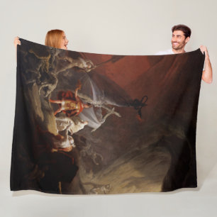 Aeneas und die Sibyl-Alten Meister-Reproduktion Fleecedecke