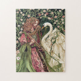 Aengus celtic God of Liebe and Beauty Puzzle