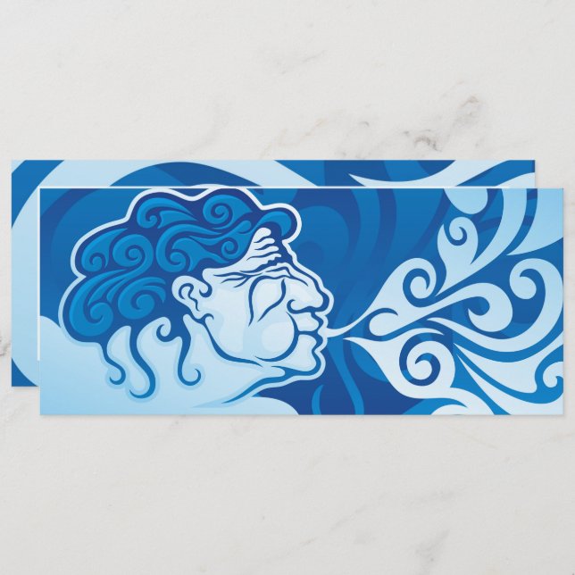 Aeolus Einladung (Vorne/Hinten)