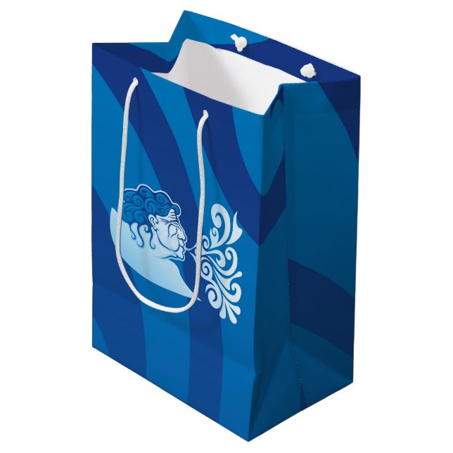 Aeolus Mittlere Geschenktüte (Vorderseite Schrägansicht)