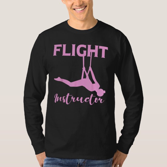 Aeralist Aerial Silks Dancer Yoga Acrobatics T-Shirt (Vorderseite)
