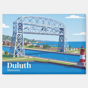 Aerial Lift Bridge USA Magnet