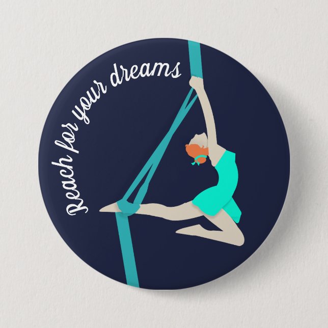 Aerial Silks Button (Vorderseite)