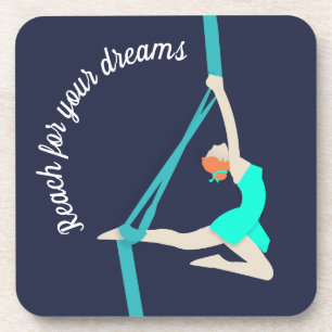 Aerial Silks Getränkeuntersetzer