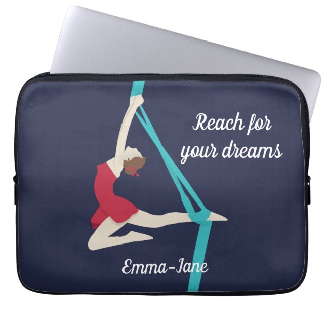 Aerial Silks Laptopschutzhülle (Vorderseite)