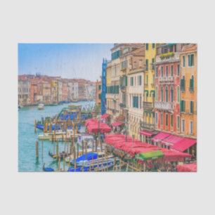 Aerial View Grand Canal of Venice, Italien Seidenpapier