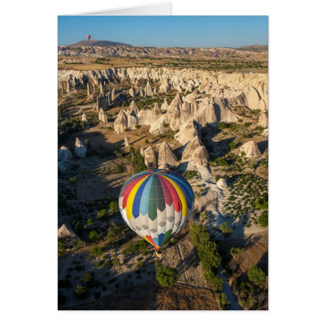 Aerial View Of Hot Air Ballons, Cappadocia (Vorne)