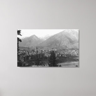 Aerial View of the City 5 Leinwanddruck