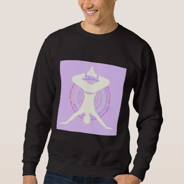 Aerial Yoga Sweatshirt (Vorderseite)
