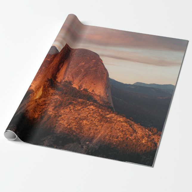 AERIALFOTOGRAFIE DES BERGES GESCHENKPAPIER (Ungerollt)