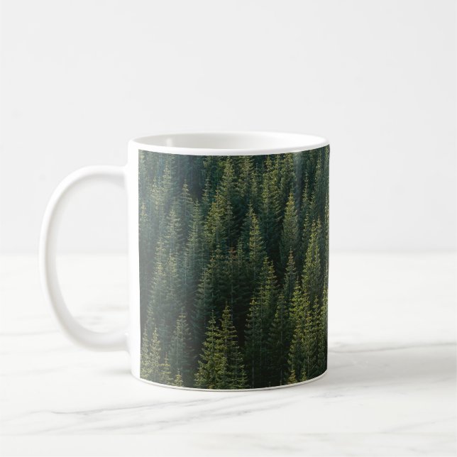 AERIALFOTOGRAFIE DES WALDES KAFFEETASSE (Links)