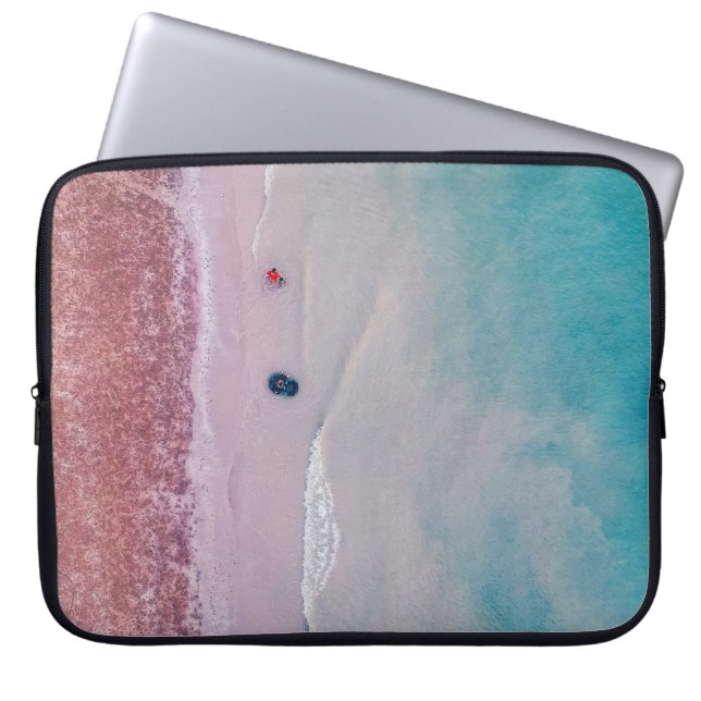 AERIALFOTOGRAPH OF SAASHORE LAPTOPSCHUTZHÜLLE (Vorderseite)