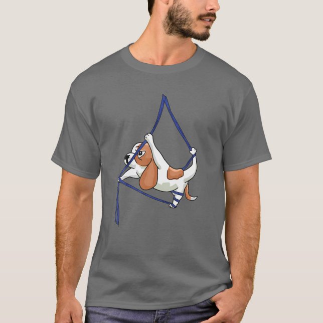 Aerialist Air Yoga Acrobatics T-Shirt (Vorderseite)