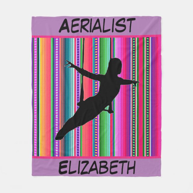 Aerialist Aztec Personalisiert Fleece Blanket (Vorderseite)