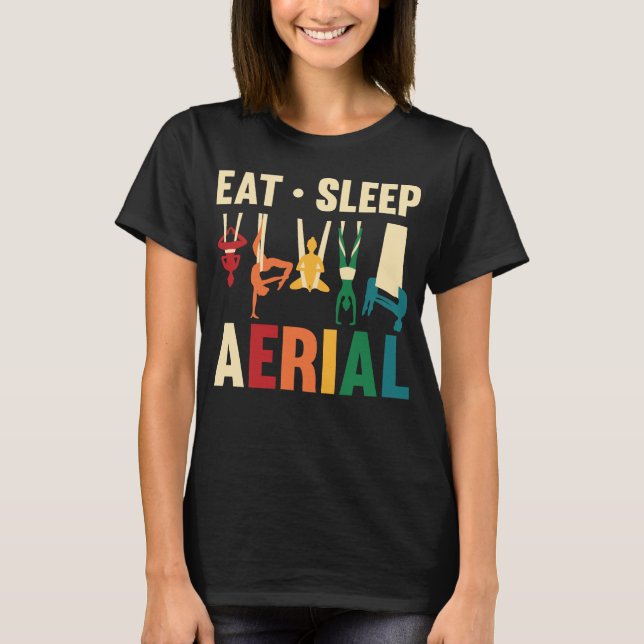 Aerialist Women Aerial Yoga Silks T-Shirt (Vorderseite)