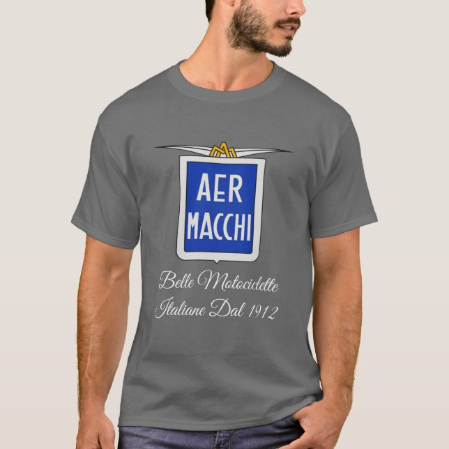 Aermacchi Motorräder 🏍 Italienische 🇮 🇹 1912 T-Shirt (Vorderseite)