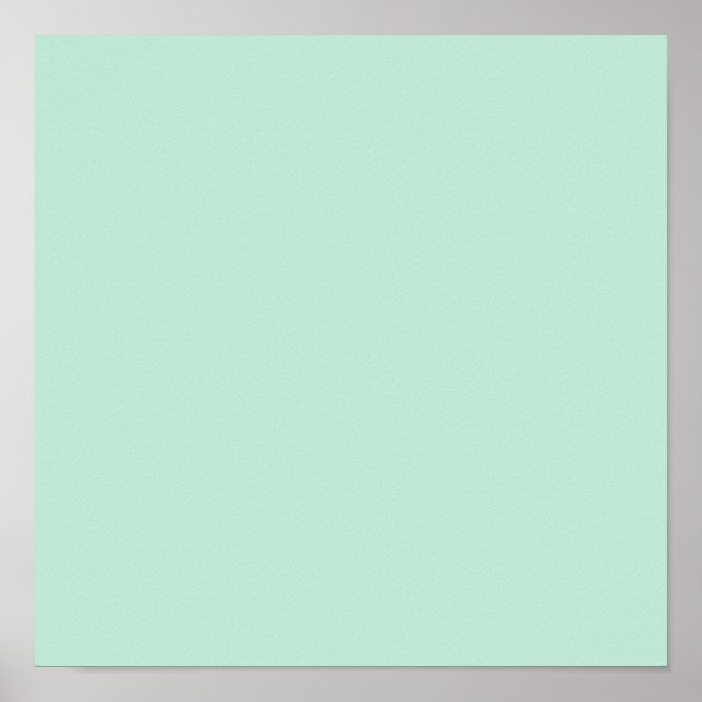 Aero blau (Vollfarbe) Poster (Vorne)