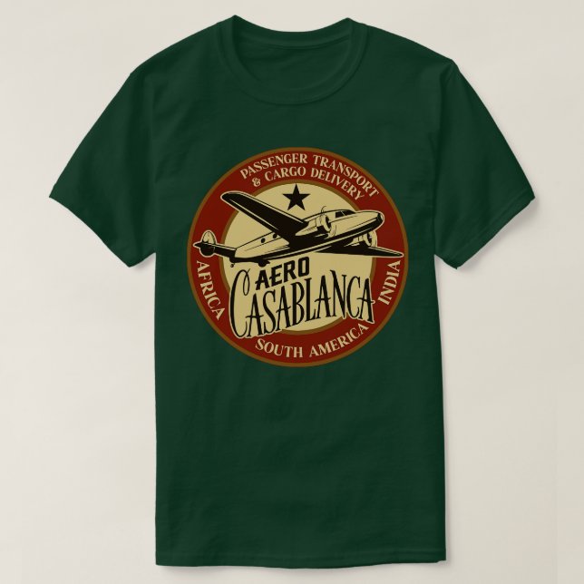 Aero Casablanca T-Shirt (Design vorne)