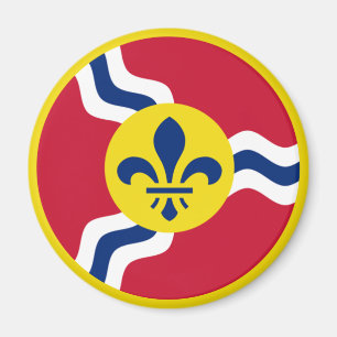 Aero Kraft Roundel St. Louis Magnet