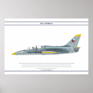 Aero L-39 Tschechische Republik 1 Poster