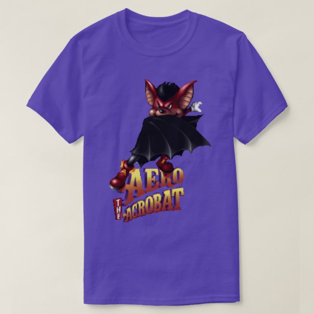 Aero the Acrobat T-Shirt (Design vorne)