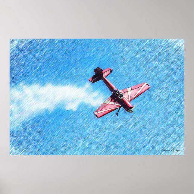 Aerobatic Tumble Poster (Vorne)