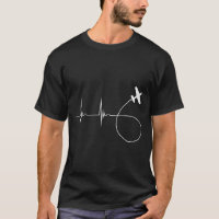 Aerobic Heartbeat Biplane Airshow Ekg Pulseline