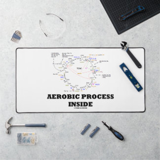 Aerobic Process Inside Krebs Cycle Biochemistry Schreibtischunterlage