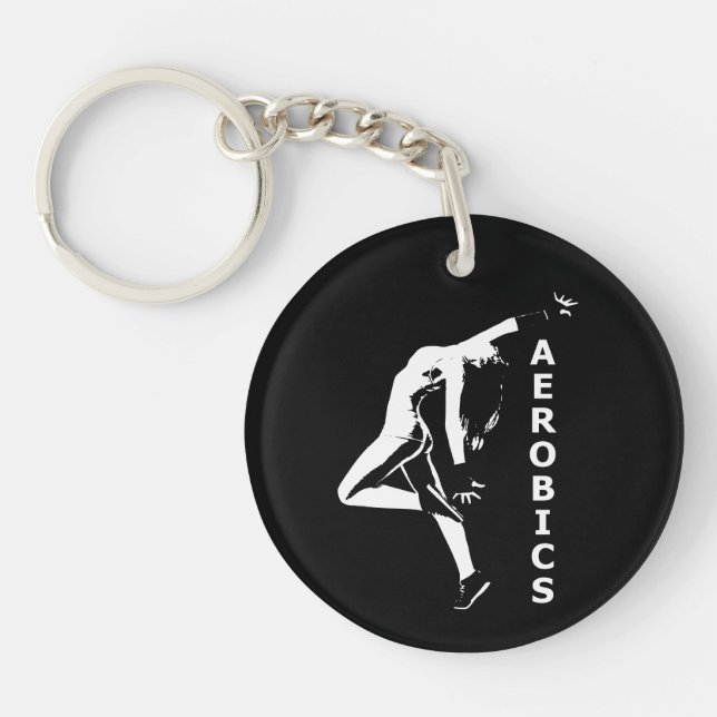 Aerobic Schlüsselanhänger (Vorderseite)