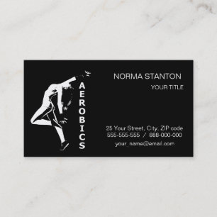 Aerobic Visitenkarte