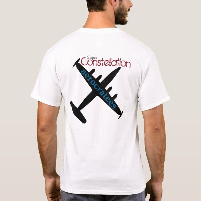 aerocratees Superkonstellation T-Shirt (Rückseite)