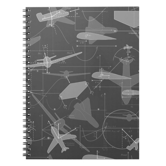 Aerodynamik Notizblock (Vorderseite)