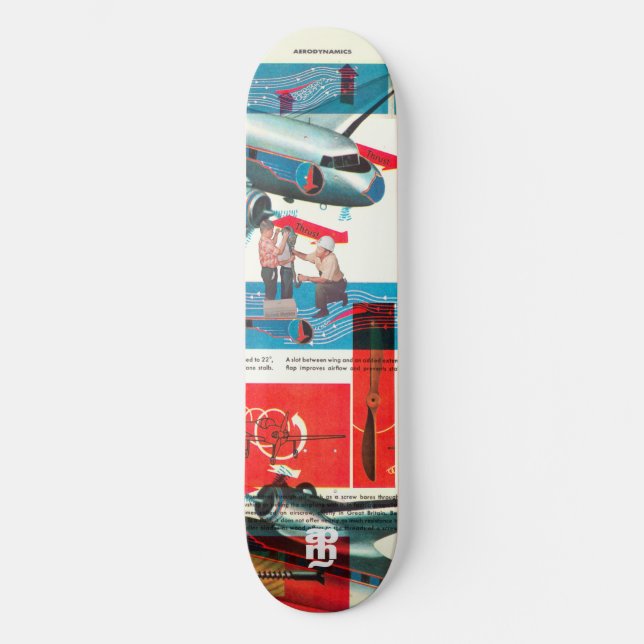Aerodynamik Skateboard (Vorderseite)