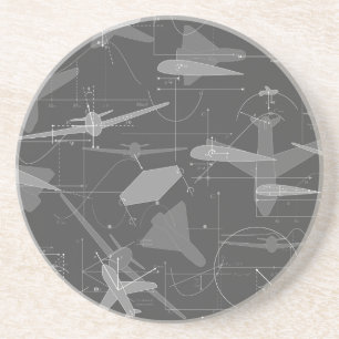 Aerodynamik Untersetzer