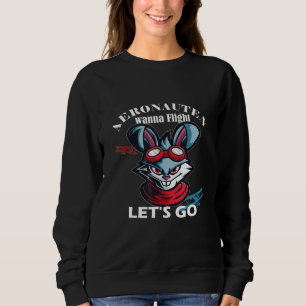 Aeronaux Wanna Flight - Flugzeugpiloten für Männer Sweatshirt