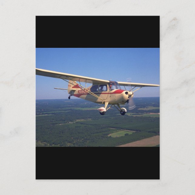Aeronca, 7AC Champ, 1947_Classic Aviation Postkarte (Vorderseite)