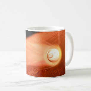 Aeroshell mit Dauerabstieg in die Mars Kaffeetasse