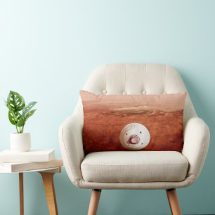 Aeroshell mit Dauerabstieg in die Mars Lendenkissen