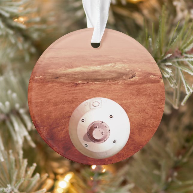 Aeroshell mit Dauerabstieg in die Mars Ornament (Baum)