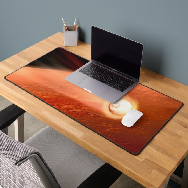 Aeroshell mit Dauerabstieg in die Mars Schreibtischunterlage (Büro 2)