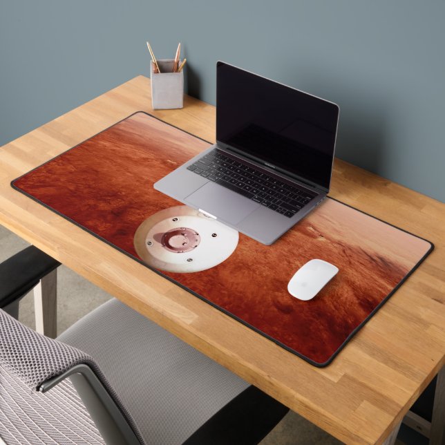 Aeroshell mit Dauerabstieg in die Mars Schreibtischunterlage (Büro 2)