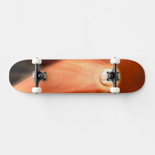 Aeroshell mit Dauerabstieg in die Mars Skateboard
