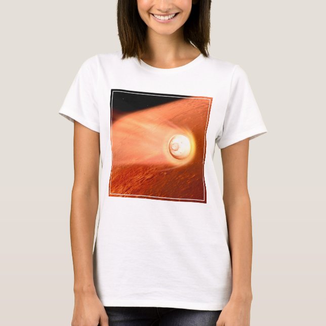 Aeroshell mit Dauerabstieg in die Mars T-Shirt (Vorderseite)