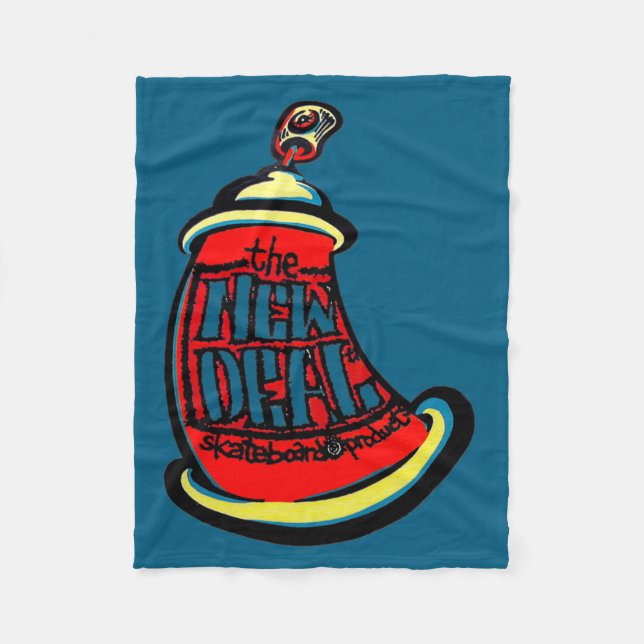 Aerosol neues Skateboard-Design  Fleecedecke (Vorderseite)