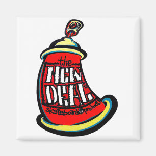 Aerosol Neues Skateboard-Design Magnet
