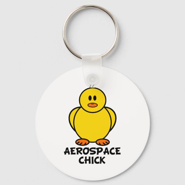 Aerospace Chick Schlüsselanhänger (Vorderseite)