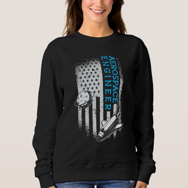 Aerospace Engineer Rocket Engineering Aerospace En Sweatshirt (Vorderseite)