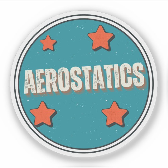Aerostatik Aufkleber (Vorderseite)