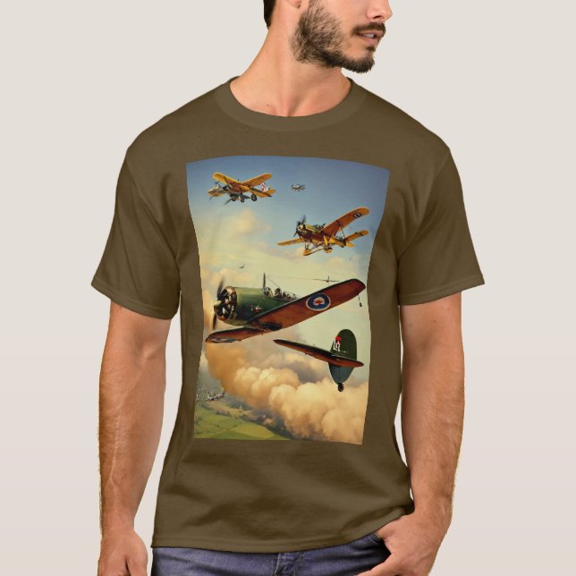 "AeroStyle Heritage: Flying Through Fashion" T-Shirt (Vorderseite)